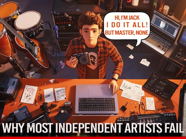 Jack of All Trades, Master of None: Why Most Independent Artists Fail Jack of All Trades, Master of None: Why Most Independent Artists Fail